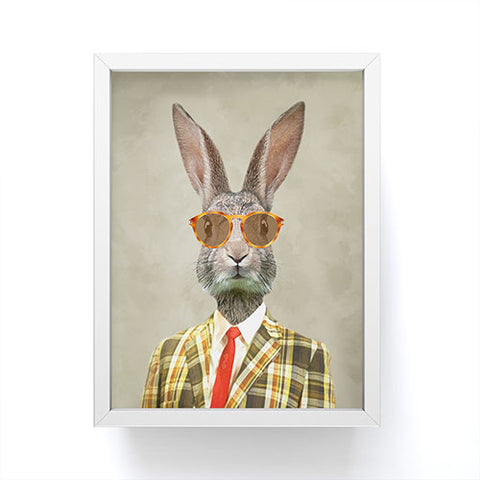 Coco de Paris Vintage Mister Rabbit Framed Mini Art Print