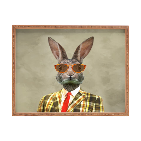 Coco de Paris Vintage Mister Rabbit Rectangular Tray