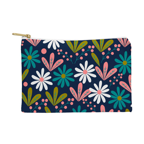 CocoDes Daisies at Midnight Pouch