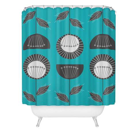 CocoDes Deco Flowers Shower Curtain