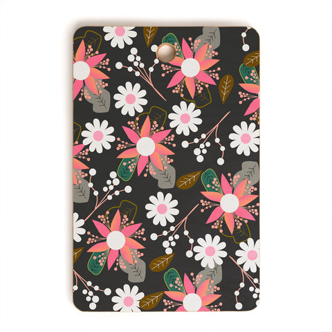 CocoDes Floral Fantasy at Night Cutting Board Rectangle
