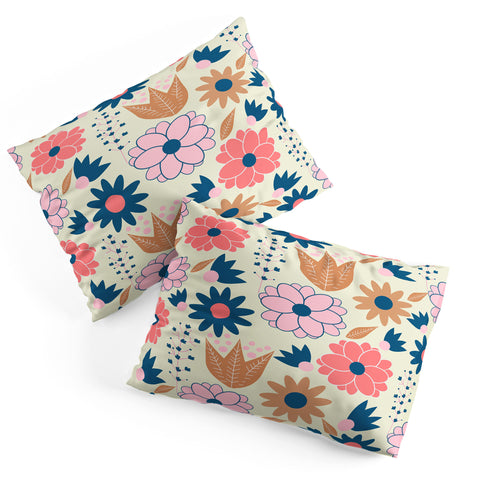 CocoDes Happy Spring Flowers Pillow Shams