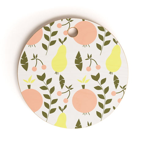 CocoDes Soft Fruits Cutting Board Round