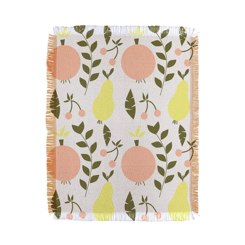 CocoDes Soft Fruits Throw Blanket