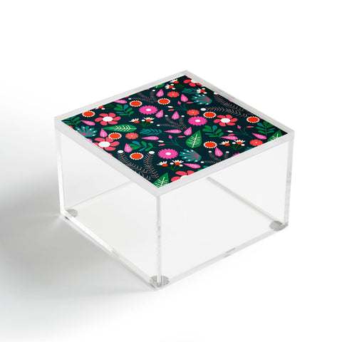 CocoDes Sweet Flowers at Midnight Acrylic Box