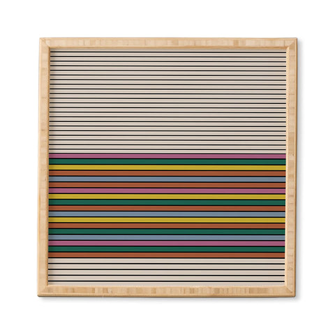 Colour Poems Abstract Arch III Framed Wall Art