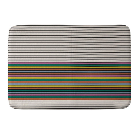 Colour Poems Abstract Arch III Memory Foam Bath Mat