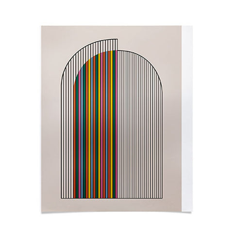 Colour Poems Abstract Arch III Poster