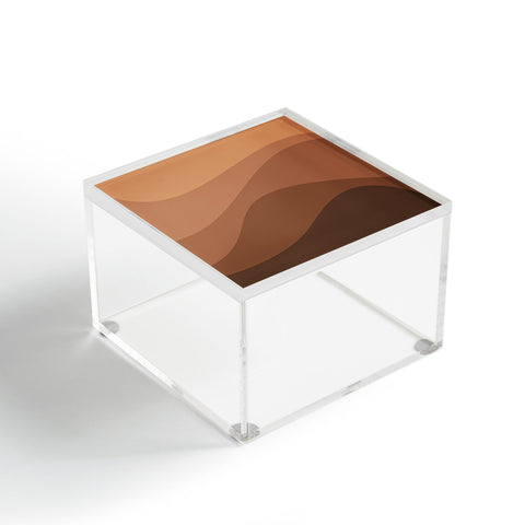 Colour Poems Abstract Color Waves IV Acrylic Box