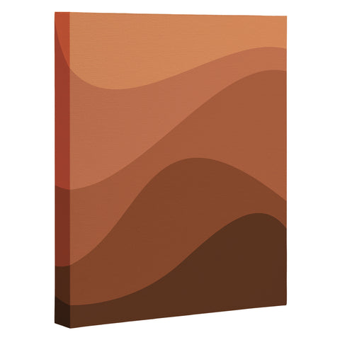 Colour Poems Abstract Color Waves IV Art Canvas