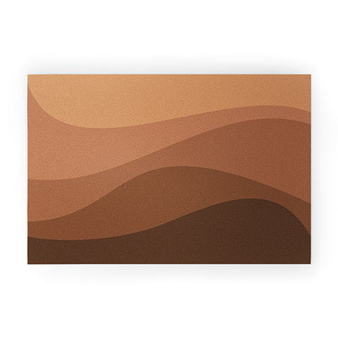 Colour Poems Abstract Color Waves IV Welcome Mat