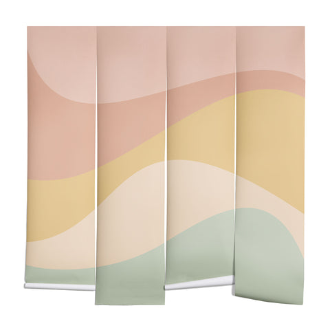 Colour Poems Abstract Color Waves IX Wall Mural