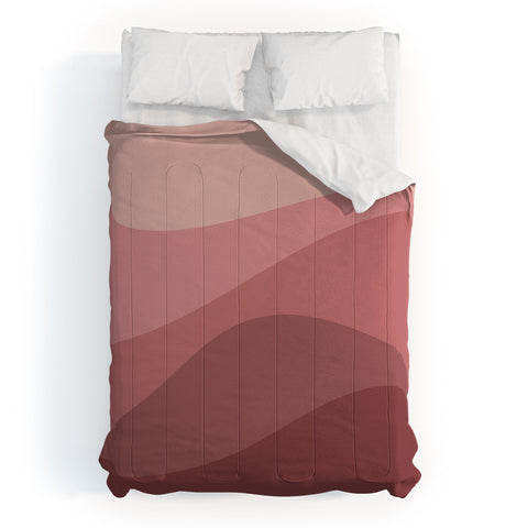 Colour Poems Abstract Color Waves V Comforter