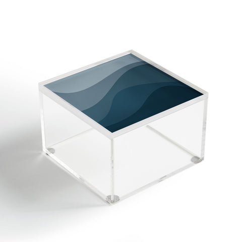 Colour Poems Abstract Color Waves VI Acrylic Box