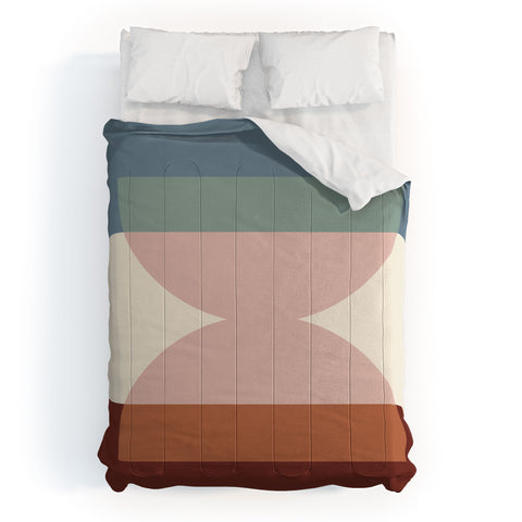 Colour Poems Abstract Minimalism Comforter