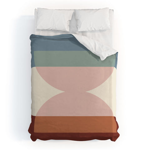 Colour Poems Abstract Minimalism Duvet Cover