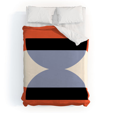 Colour Poems Abstract Minimalism II Duvet Cover