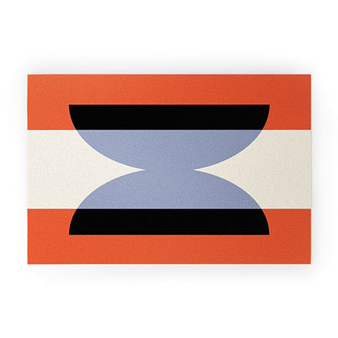 Colour Poems Abstract Minimalism II Welcome Mat