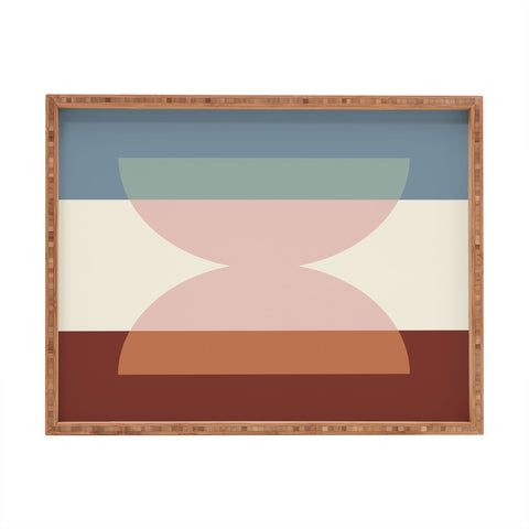 Colour Poems Abstract Minimalism Rectangular Tray