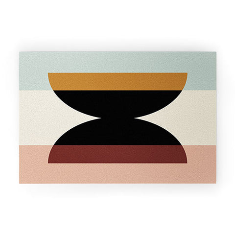 Colour Poems Abstract Minimalism VI Welcome Mat