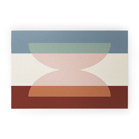 Colour Poems Abstract Minimalism Welcome Mat