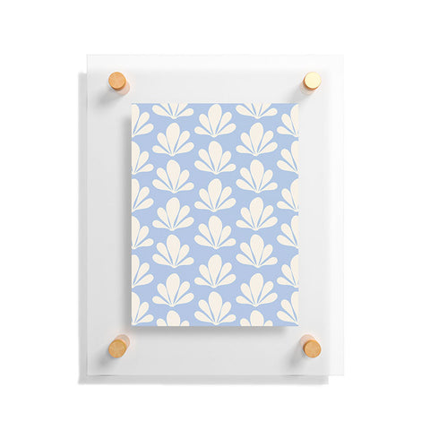 Colour Poems Abstract Plant Pattern IX Floating Acrylic Print
