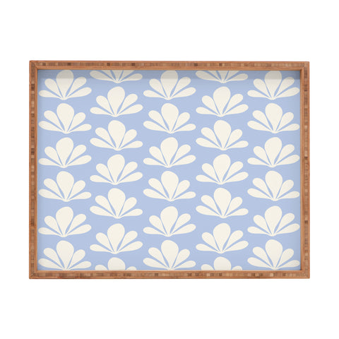 Colour Poems Abstract Plant Pattern IX Rectangular Tray