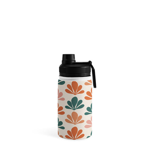 Colour Poems Abstract Plant Pattern V Water Bottle