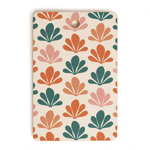 Colour Poems Abstract Plant Pattern V Cutting Board Rectangle