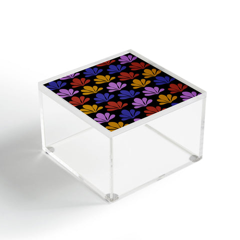 Colour Poems Abstract Plant Pattern X Acrylic Box