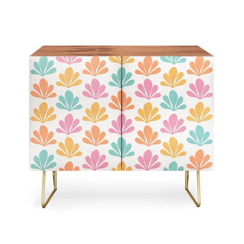 Colour Poems Abstract Plant Pattern XI Credenza