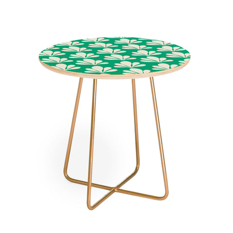 Colour Poems Abstract Plant Pattern XII Round Side Table