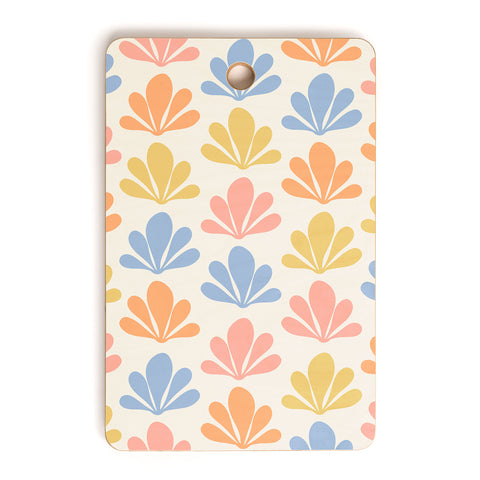 Colour Poems Abstract Plant Pattern XIII Cutting Board Rectangle