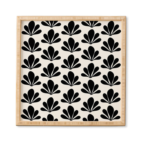 Colour Poems Abstract Plant Pattern XIV Framed Wall Art