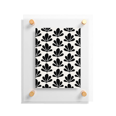 Colour Poems Abstract Plant Pattern XIV Floating Acrylic Print
