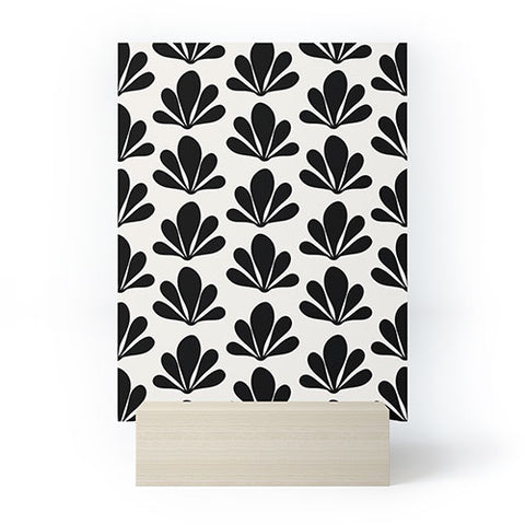 Colour Poems Abstract Plant Pattern XIV Mini Art Print