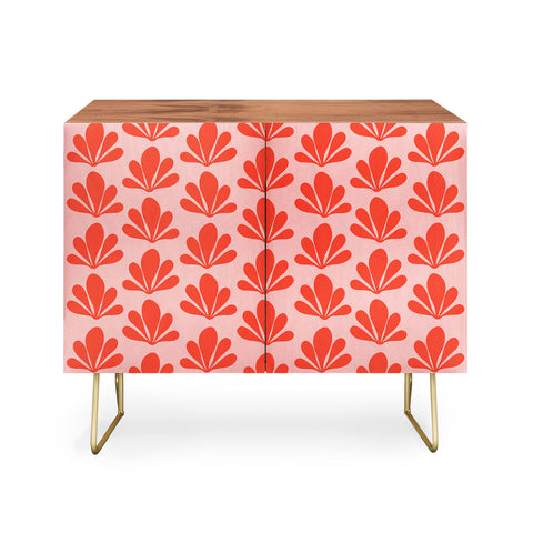 Colour Poems Abstract Plant Pattern XV Credenza