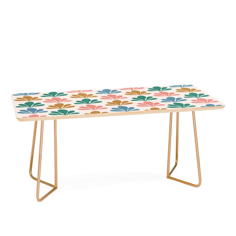 Colour Poems Abstract Plant Pattern XVI Coffee Table