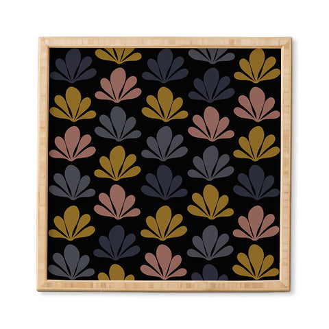 Colour Poems Abstract Plant Pattern XX Framed Wall Art