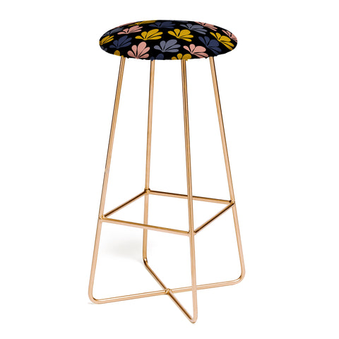 Colour Poems Abstract Plant Pattern XX Bar Stool