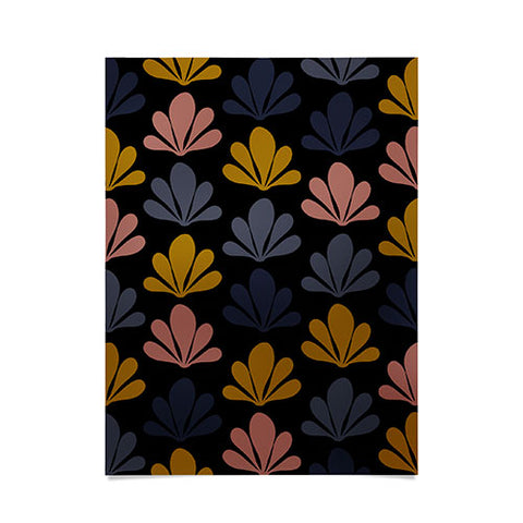 Colour Poems Abstract Plant Pattern XX Poster