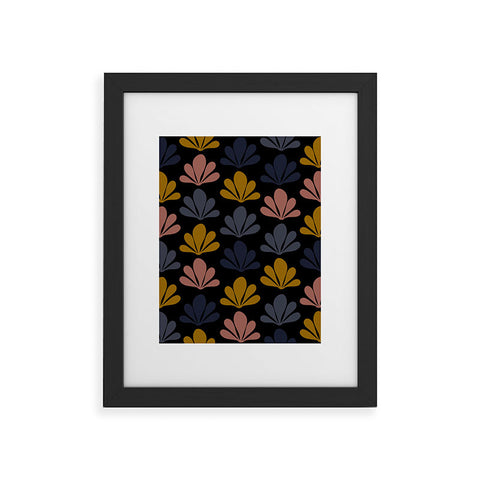 Colour Poems Abstract Plant Pattern XX Framed Art Print
