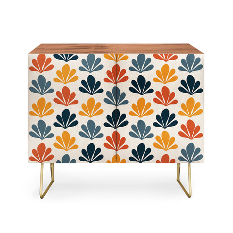 Colour Poems Abstract Plant Pattern XXI Credenza