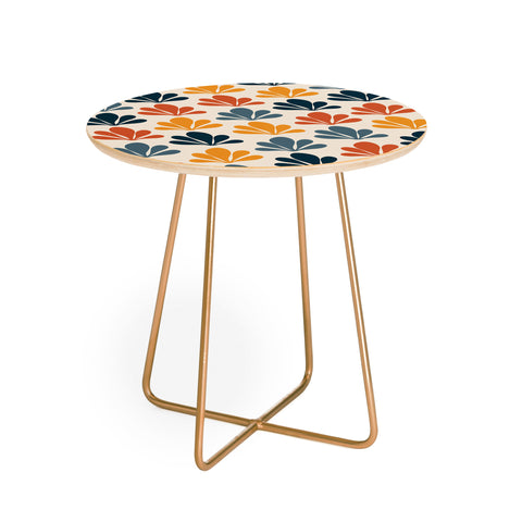 Colour Poems Abstract Plant Pattern XXI Round Side Table