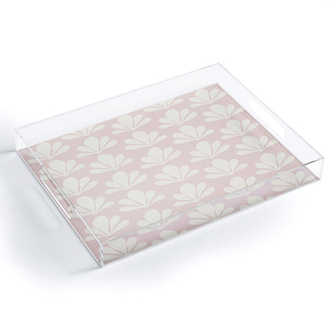 Colour Poems Abstract Plant Pattern XXII Acrylic Tray