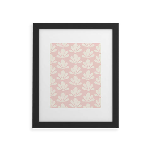 Colour Poems Abstract Plant Pattern XXII Framed Art Print
