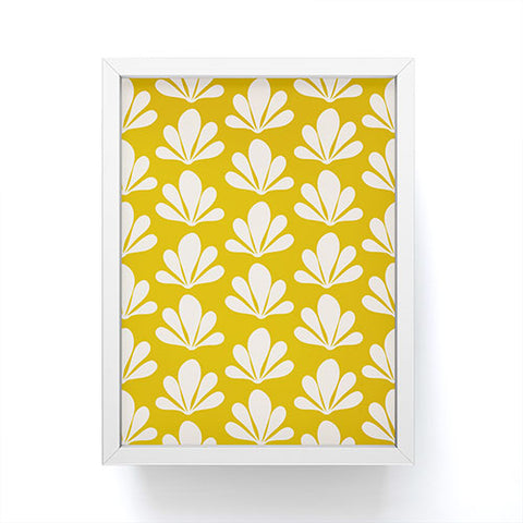 Colour Poems Abstract Plant Pattern XXIII Framed Mini Art Print