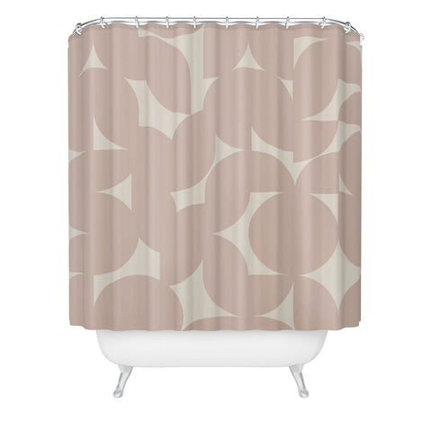 Colour Poems Abstract Shapes Collage II Shower Curtain