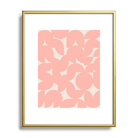 Colour Poems Abstract Shapes Collage III Metal Framed Art Print