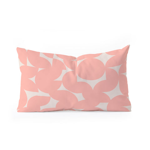 Colour Poems Abstract Shapes Collage III Oblong Throw Pillow